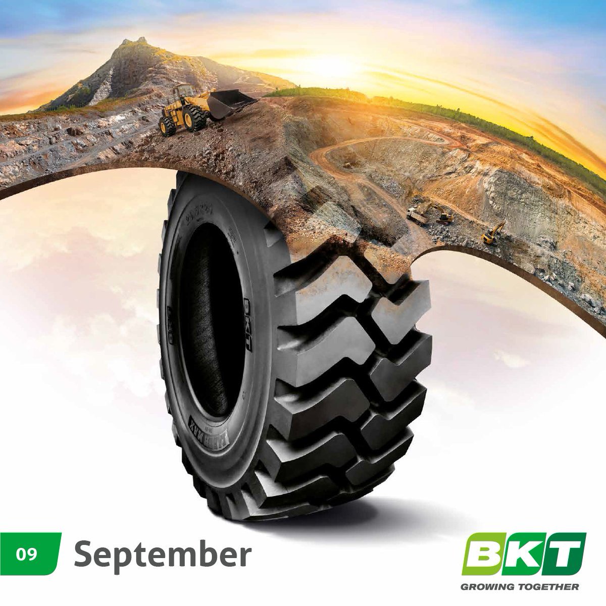 BKTtires's tweet photo. 🗓️ Each new month brings a new surprise…what does September have in store? 😉
#BKTyear #ALongWayTogether #EnjoySeptember https://t.co/r6yFDrOF6i