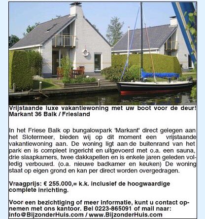 BijzonderHuis's tweet image. Uw tweede woning staat aan het #Slotermeer #Fryslân #Markant #Balk uiteraard met uw boot voor de deur!