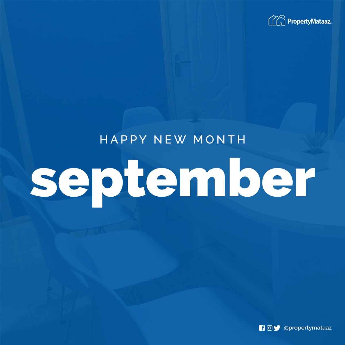 PropertyMataaz's tweet photo. Happy New Month!
From all of us @propertymataaz.
.
#PropertyMataaz #September #NewMonth #2018 #September2018 #HappyNewMonth #realestate #realtor #justlisted #realestate #forsale #homesale #newhome #Property #Properties #hope #listing #homesforsale #investment #housing #BuyRight https://t.co/aRrFzrPkOl