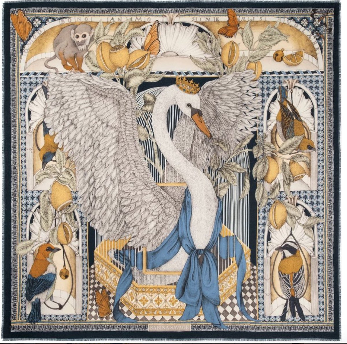 What’s new: Contemporary illustration meets baroque grandeur from <a href="/SabinaSavage/">Sabina Savage</a>: bit.ly/2LhZ9q9