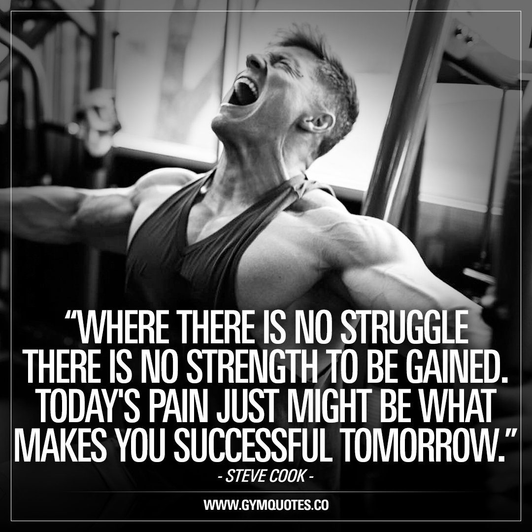 Where there is no struggle there is no strength to be gained. Today's pain  just might be what makes you successful tomorrow.\, image size:1080x1080