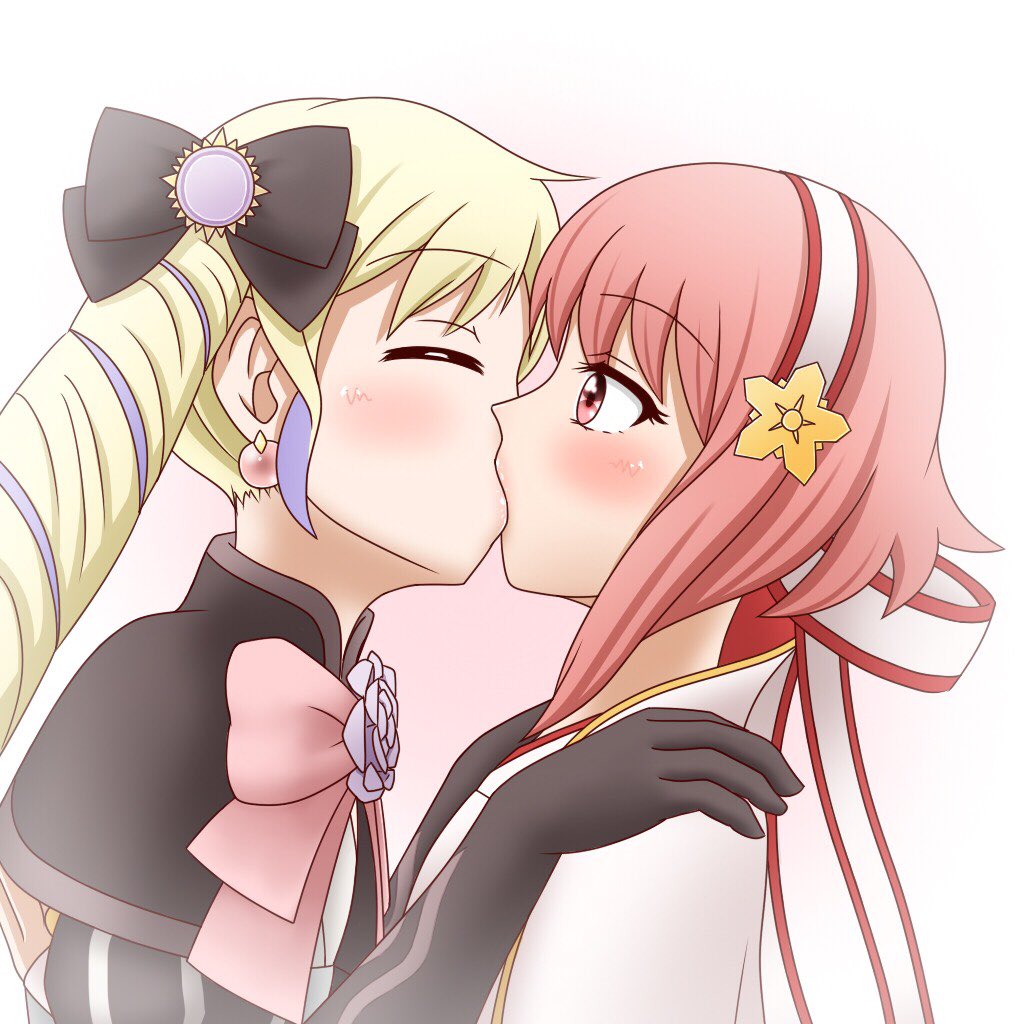百合キス絵を見るとストレスが減るらしい Togetter 百合キス絵を見るとストレスが減るらしい Togetter