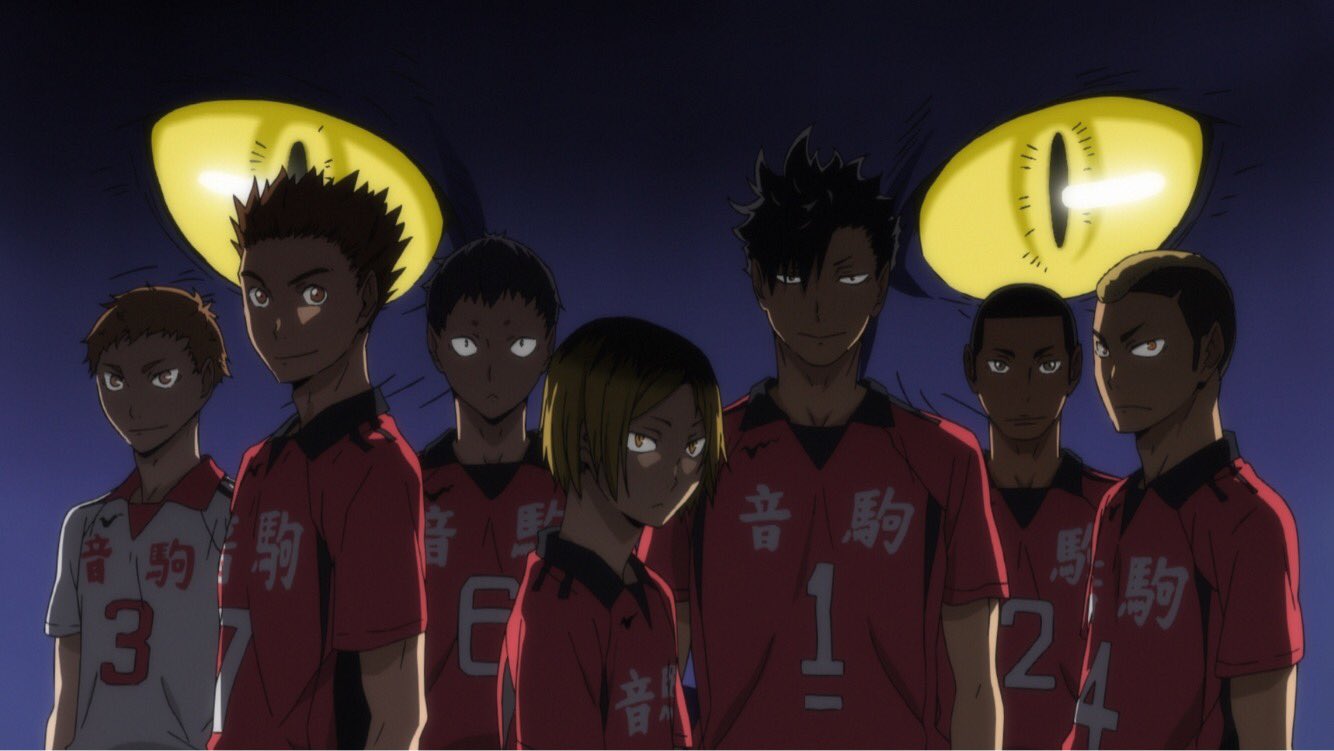 アニメ ハイキュー On Twitter 明日9 2 日 7 30 そして9 7 金 23 45 Nhkbsプレミアムにて ハイキュー 第12話 ネコとカラスの再会 が放送です 音駒との練習試合 エースとリベロが復帰した烏野は序盤 日向 影山コンビの速攻を軸に優位に戦いを