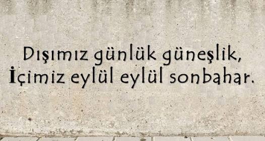 Hoşgeldin Eylül ..
#1Eylül