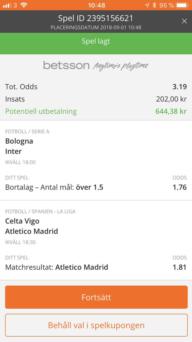 Dag 2 #tuttocupen <a href="/BetssonSV/">Betsson 🇸🇪</a>