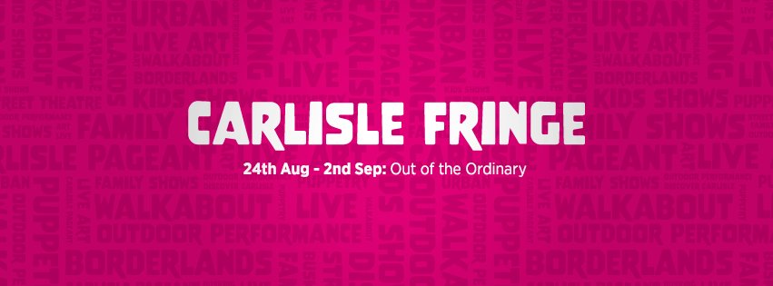 FINAL WEEKEND: Carlisle Fringe festival  is set to welcome a diverse and culture-action-packed artistic programme, brimming with theatre, comedy, music and outdoor street theatre.

@Carlisle_Fringe Festival
Fri 24 Aug - Sun 2 Sept
northeasttheatreguide.co.uk/2018/08/previe…
