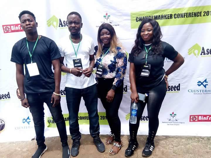 @aseedafrica Change makers conference is always a blast last year's conference was unforgettable and this year 2018 was a blast and success. Am honoured to be a #ProudChangeMaker