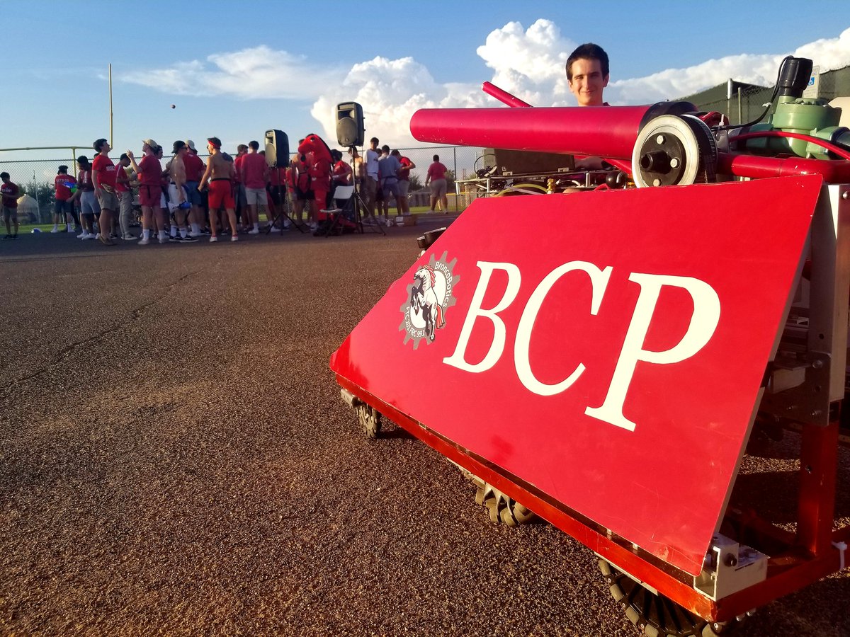broncobotics's tweet photo. Had a great time at today's home game, check out the T Shirts and Scarfs at the Varsity Shop. Go Broncos! @BrophyNews @BrophySTUCO https://t.co/BpGupuHzBK