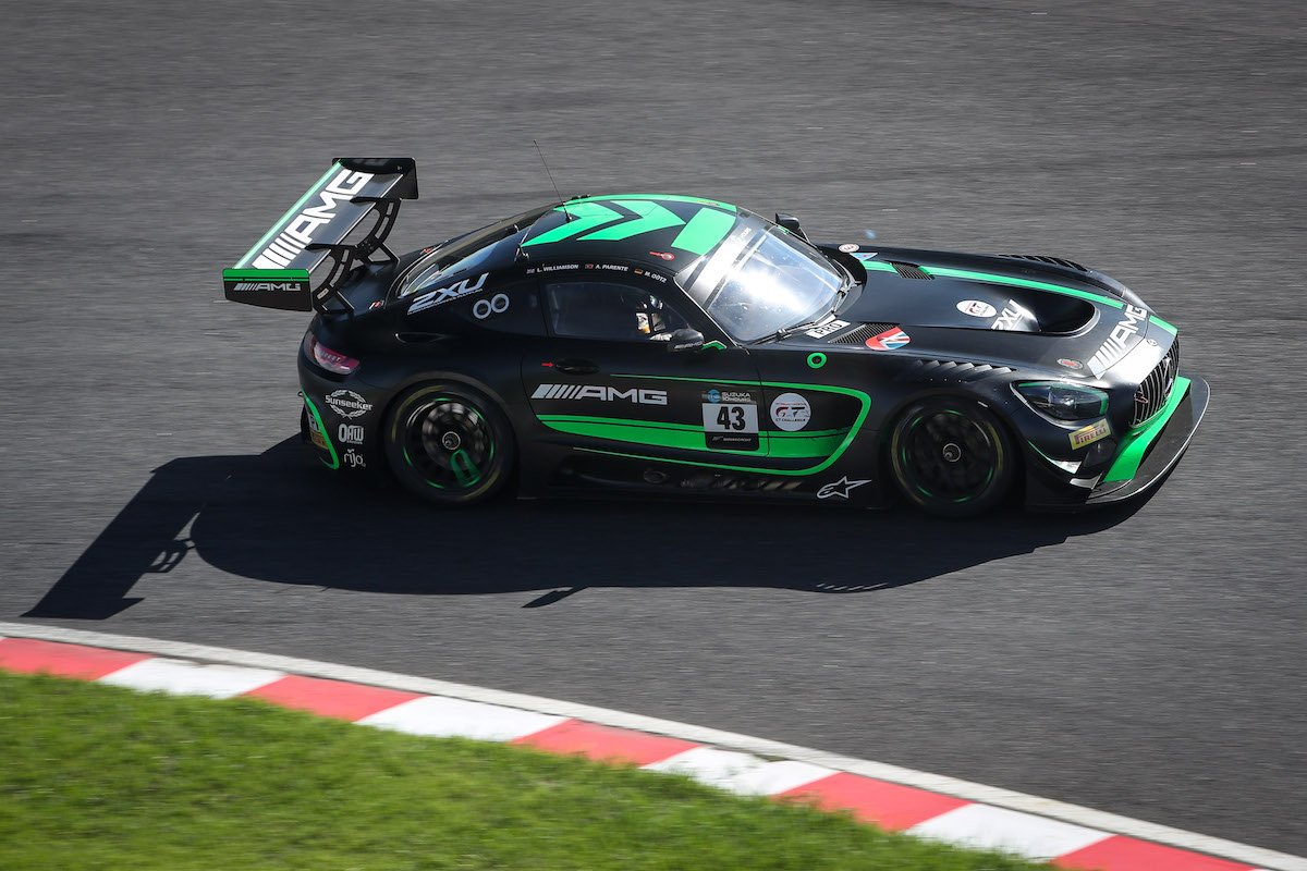 MercedesAMG's tweet photo. The Qualifying for the #Suzuka10H is in full swing. Right now #888 and #43 rank on 2nd and 3rd position with four Mercedes-AMG GT3s in the top 10. Keep pushing! #AMGGT3 #IntGTC https://t.co/TVBI0miJ1m