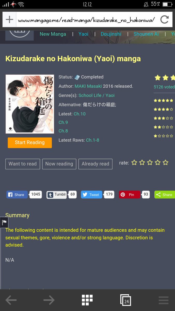 YaoiRoom's tweet photo. Title : Kizudarake no Hakoniwa
Author : Maki Masaki
Year : 2016
Genre : School Life, Yaoi
Status : Ongoing
Link : https://t.co/r7HuR3D3sG
Summary : Mitsu, 2nd year, transferred student whose face looks gentle, in fact is hiding his true colors. He is into Yuito, 3rd year. https://t.co/MO5of0yryZ