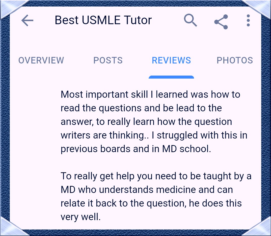 BESTUSMLETUTOR's tweet image. #tipsformedstudents #tipsforUSMLE #meded #tipsfornewdocs Get started early with #OneonOne #Online #USMLETutoring for #Mastery of the #Skill of #dissecting and #interpreting of #ClinicalVignettes with bestusmletutor.com to Ace #USMLE #Steps 1, 2 &amp;amp; 3 to #Match where you want!