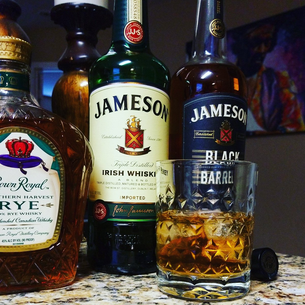 chinaecho8's tweet photo. You dont have to love the hard work, you just have to crave the end result! ππ―π₯
#JamesonBlackLabel #BlackBarrel #Jameson #IrishWhiskey #WhiskeyGirl #Spirits #Relax #Unwind #Cheers #SippinOnWhiskey #FridayNightFlow #LetTheWeekendBegin #Drinks #Liquor #HappyHour #DrinkUp https://t.co/pK0r60K8ER