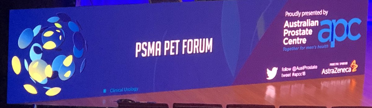 Henry_YC_Pan's tweet photo. Thanks Prof @mfrydenberg for the great talk on PSMA PET/CT and it’s role in BCR and the role of SUVmax in correlation w Grade Group. Complementary PSMA PET and MRI for imaging in recurrence - great argument for PSMA PET/MRI. @JGrummet #prostatecancer #APCC18 https://t.co/6jP2Yu4eOy
