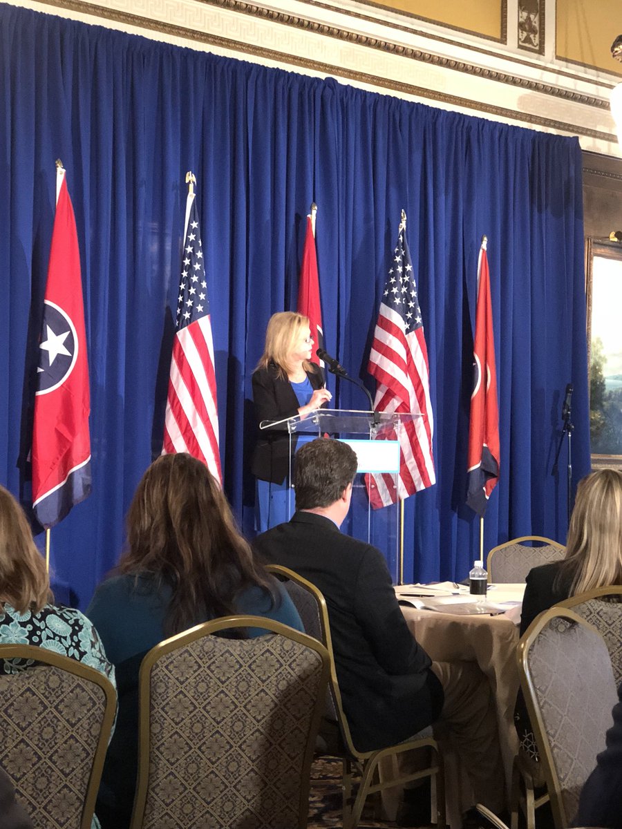 martha_buckner's tweet photo. Health care, education, law enforcement, and political leaders gathered today @HealthyTN  Opioid Summit to learn how we can break down the many silos in our system. @BelmontCHS is determined to be part of the solution. https://t.co/MKlIgHix5d