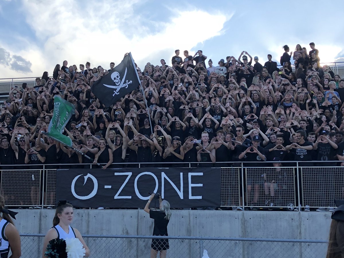 Yep, we’re the Ozone! The best student section in the state.