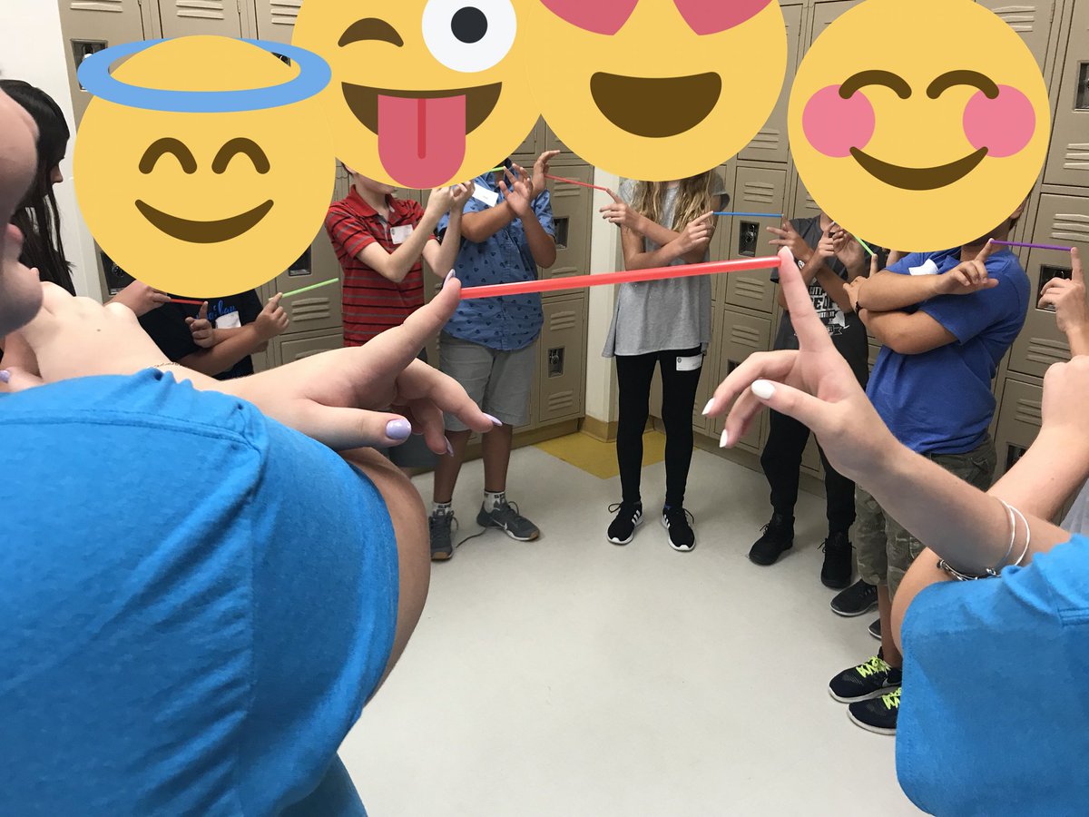 CatieGrimes's tweet photo. Our WEB Leaders ROCKED WEB Day and initiated our 6th graders in a way that was completely positive and memorable! @BoomerangPrjct #followus https://t.co/r4DlV65QsJ