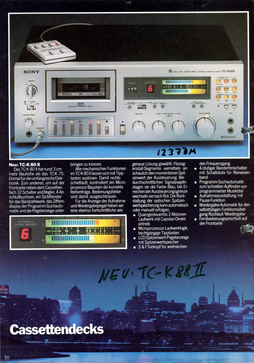 olympsecondhand's tweet photo. Каталог Sony'80 High Fidelity #sony #каталог #каталогhifi #cataloguesony #catalogue #hifi #hifiaudio #stereo https://t.co/qNpKf9PZQZ