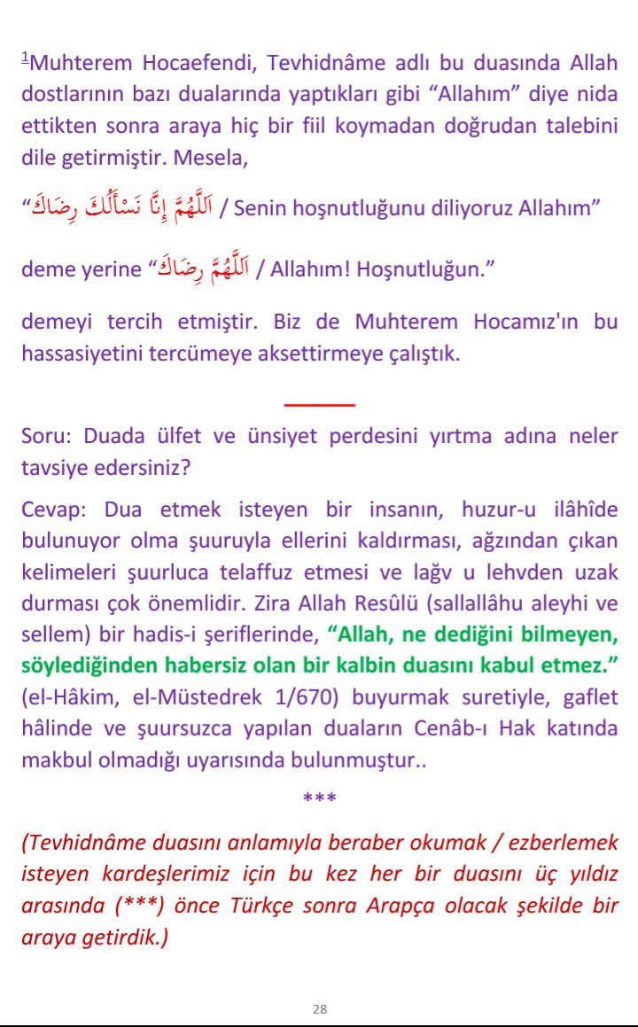 okumasaatim's tweet photo. Tevhidnâme
* * *
7. tweet
25 - 28. sayfalar https://t.co/ZbSQ7t7SlH