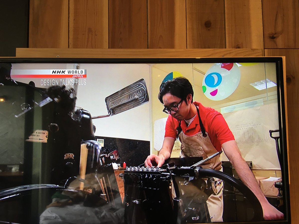 SofarTokyo's tweet photo. Design Plusという番組で、ミュージシャンの東郷清丸さんが映った❣️
#東郷清丸 #sofartokyo https://t.co/jm5QoTRCrP