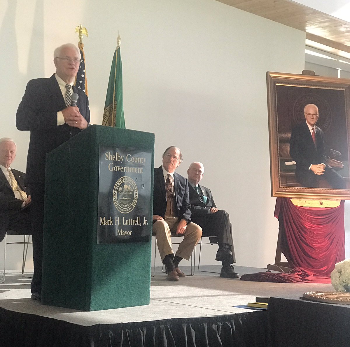 Thank you, <a href="/ShelbyCoMayor/">Mark Luttrell</a> Mark Luttrell, for your honorable service! Memphis and Shelby County are better today because of you.