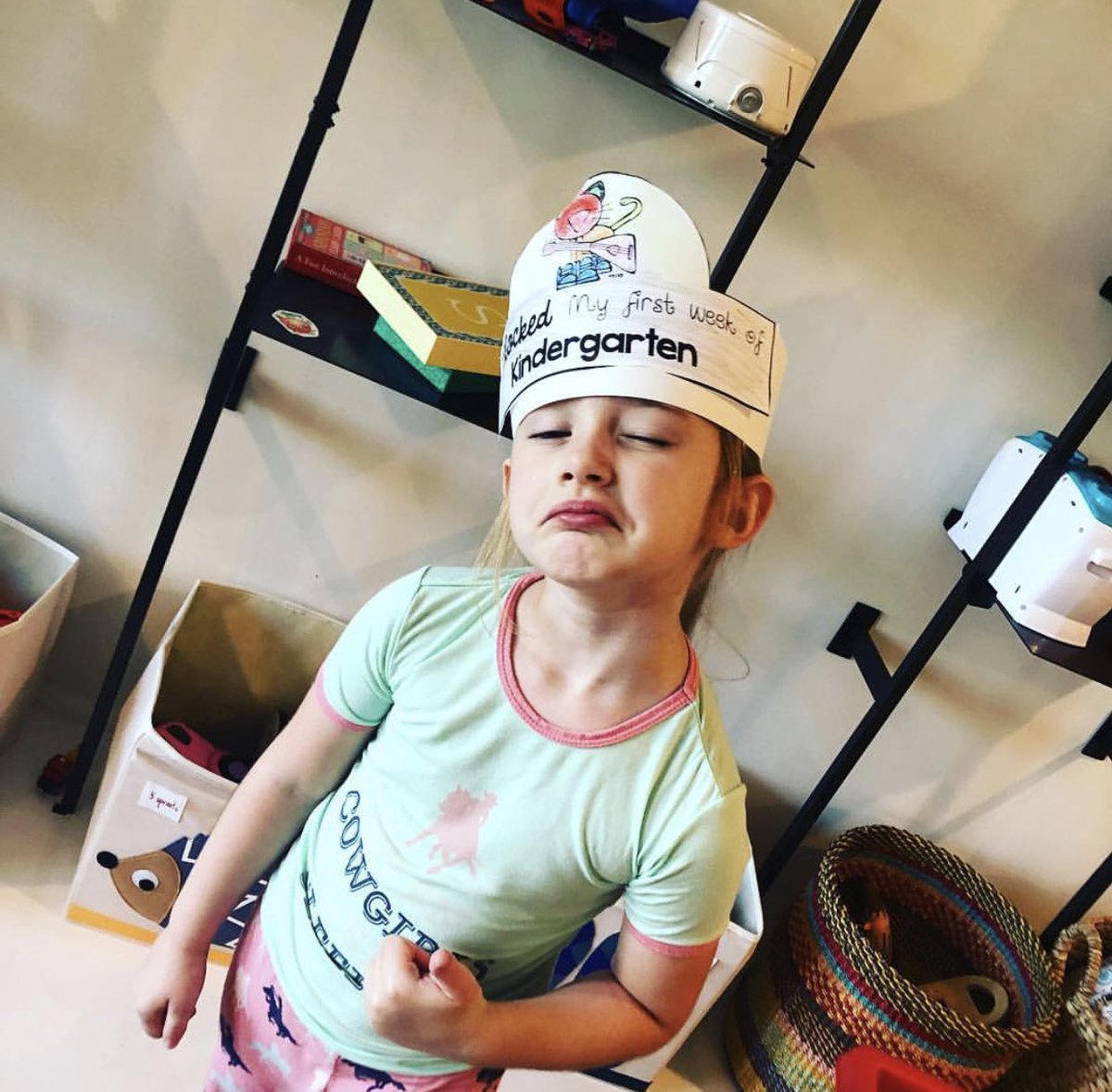 Yep, totally Jensen’s kid.