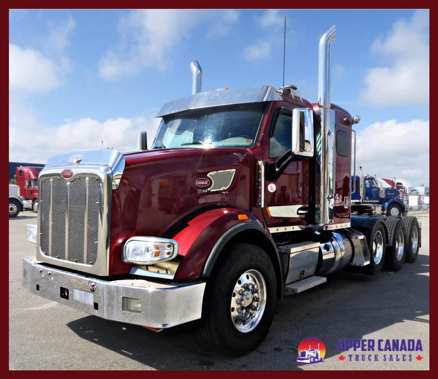 Upper Canada Trucks on Twitter "2016 Peterbilt 567, killer heavy tri