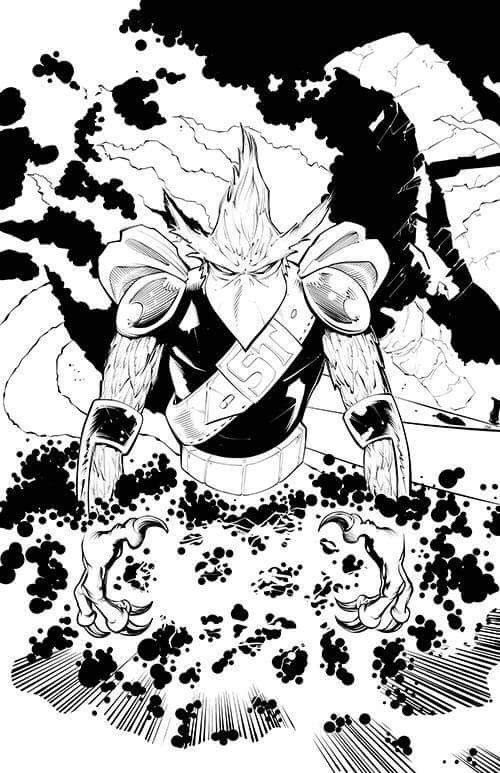 ProducerBTW's tweet photo. (Comic Shill) 👉My bother is creating a Comic Book series called 📚👇

“Steel Talon Bird from Space” 

He’s just getting it going...If you like #comics stay tuned and follow👉@SteelTalonBFS 

#comicbooks #badassbirds https://t.co/JrHTQw5xm2