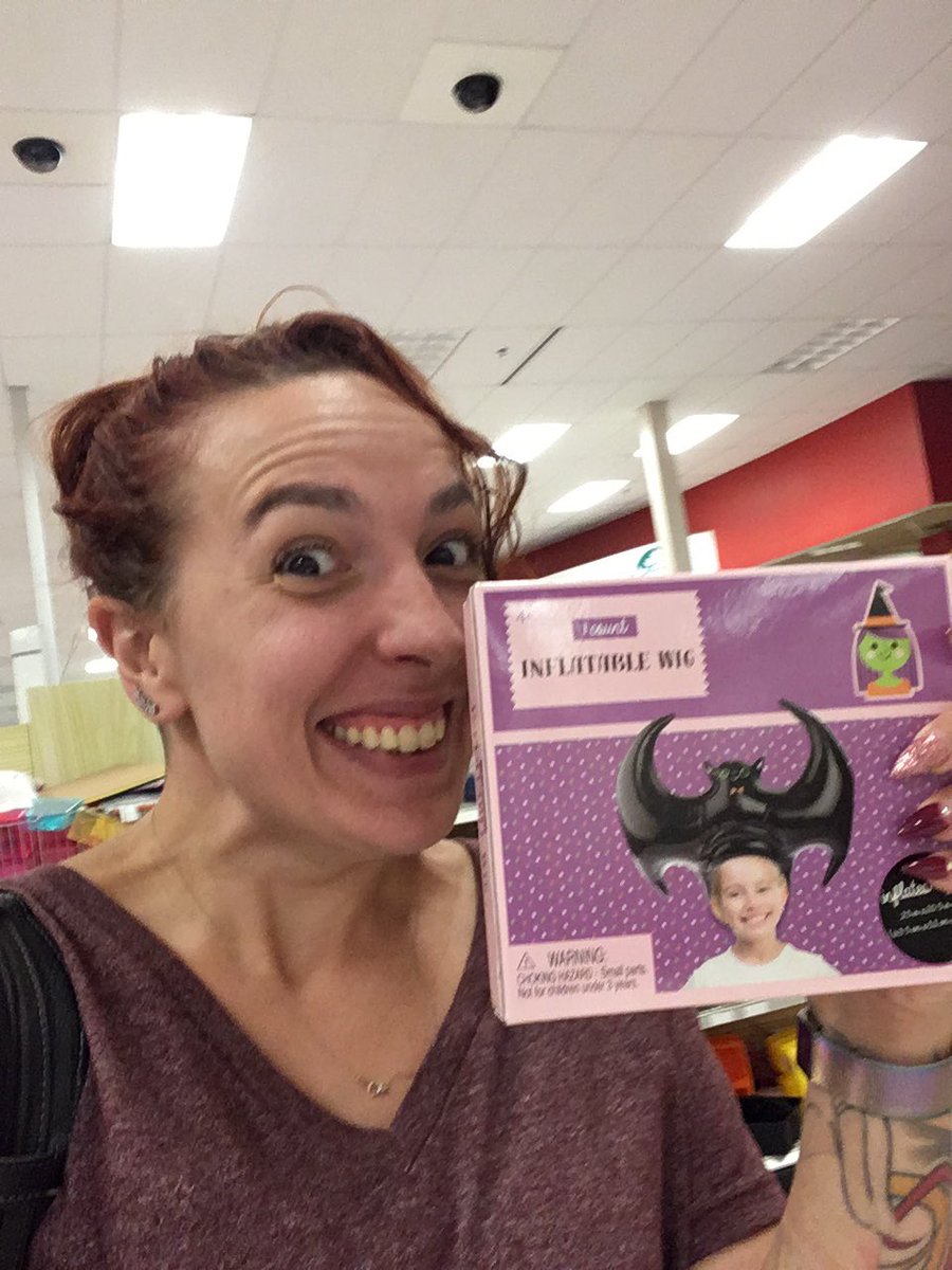 ForTarah's tweet photo. When you had a crazy night but then you see #Halloween is sneaking into #bullseyesplayground early and your heart is full. #target #tgtHalloween #ilovebats #t2156 #buyallthethings https://t.co/VsuT3R3NPO