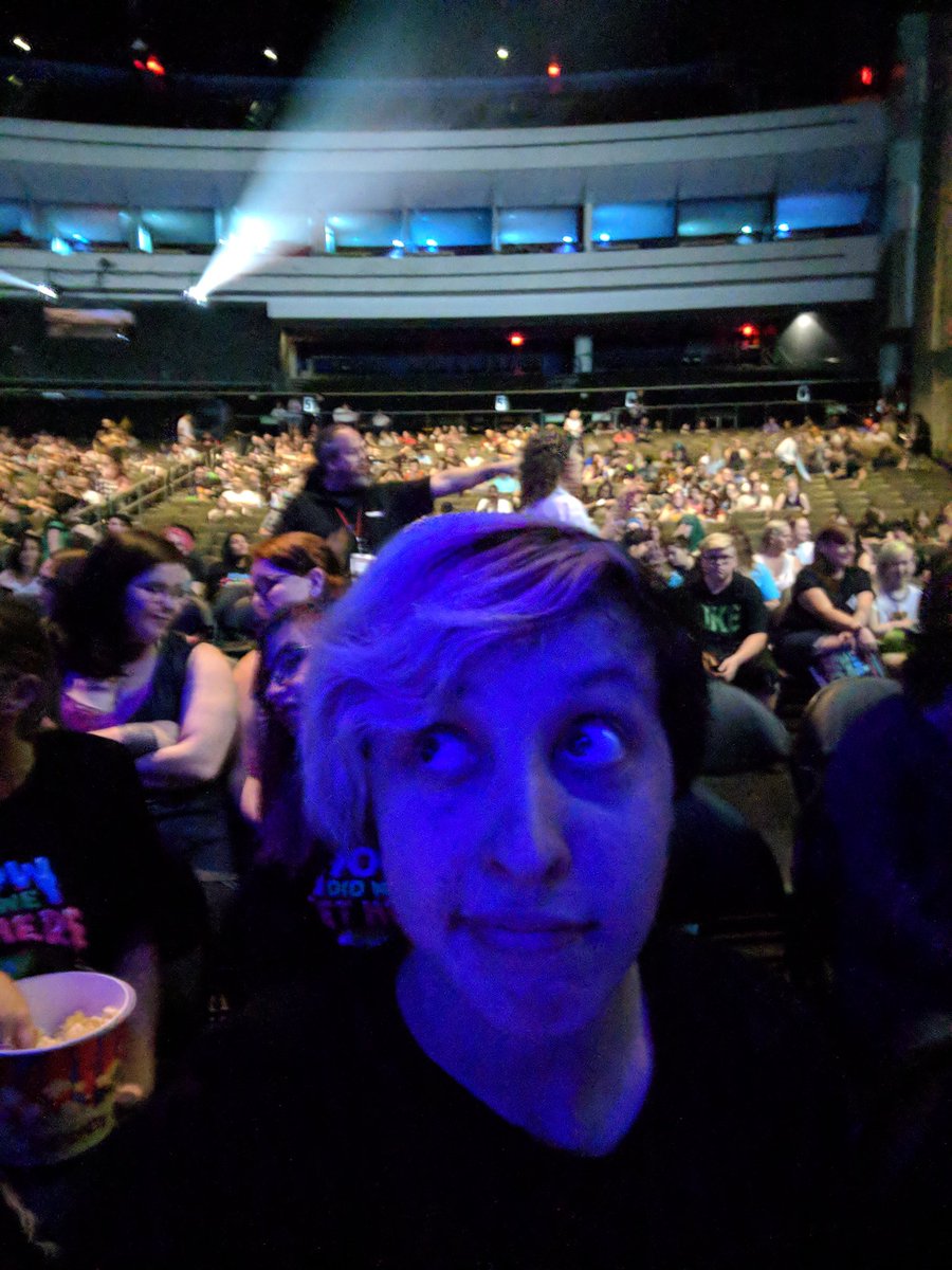 CassMutt's tweet photo. Show starts soon~
#HowDidWeGetHereTour @Jack_Septic_Eye #Jacksepticeye #HDWGH #ComericaTheater https://t.co/s82ZmExC5j