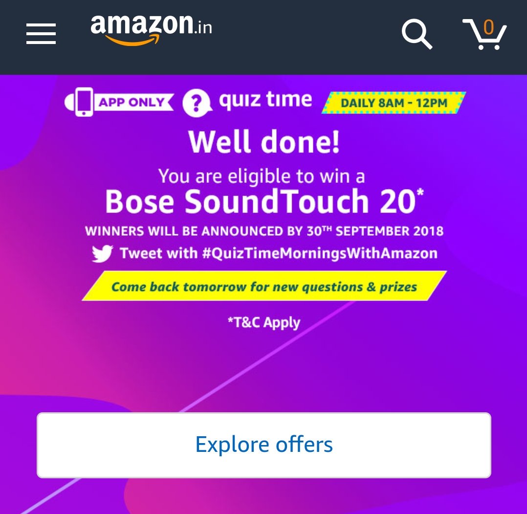 findiamjustin's tweet photo. #quiztimemorningswithamazon Bose SoundTouch 20 https://t.co/BCiFdJZcwl