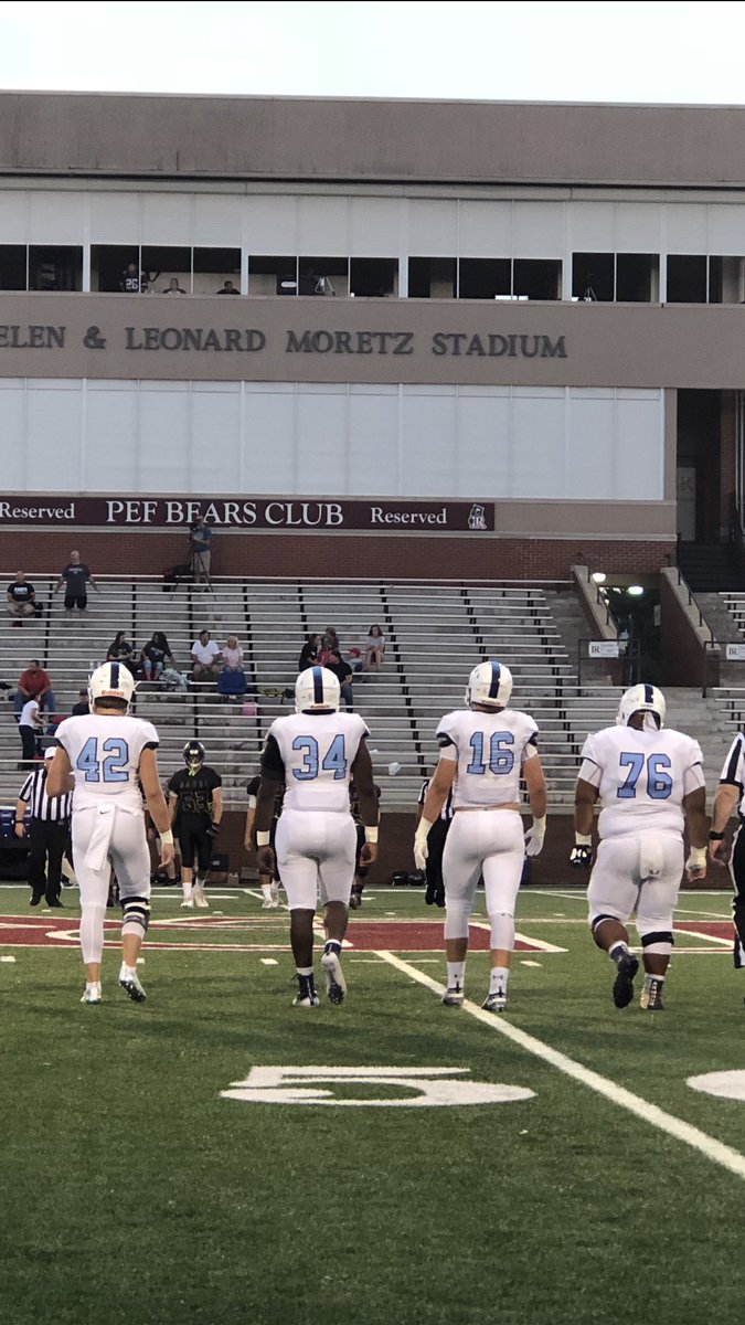 Thanks to all of Sabre Nation who hit the road and made it to <a href="/lenoirrhyne/">Lenoir-Rhyne University</a> tonight for the Sabres 48-0 victory over the Hickory Hawks. 

Represented by sr capt’s for the game <a href="/jr_schroeder1/">JR Schroeder</a> <a href="/NoahMangum24/">Noah Mangum</a> <a href="/Lucas_Raber/">Lucas Raber, CSCS</a> and Julius Thompson Jr.