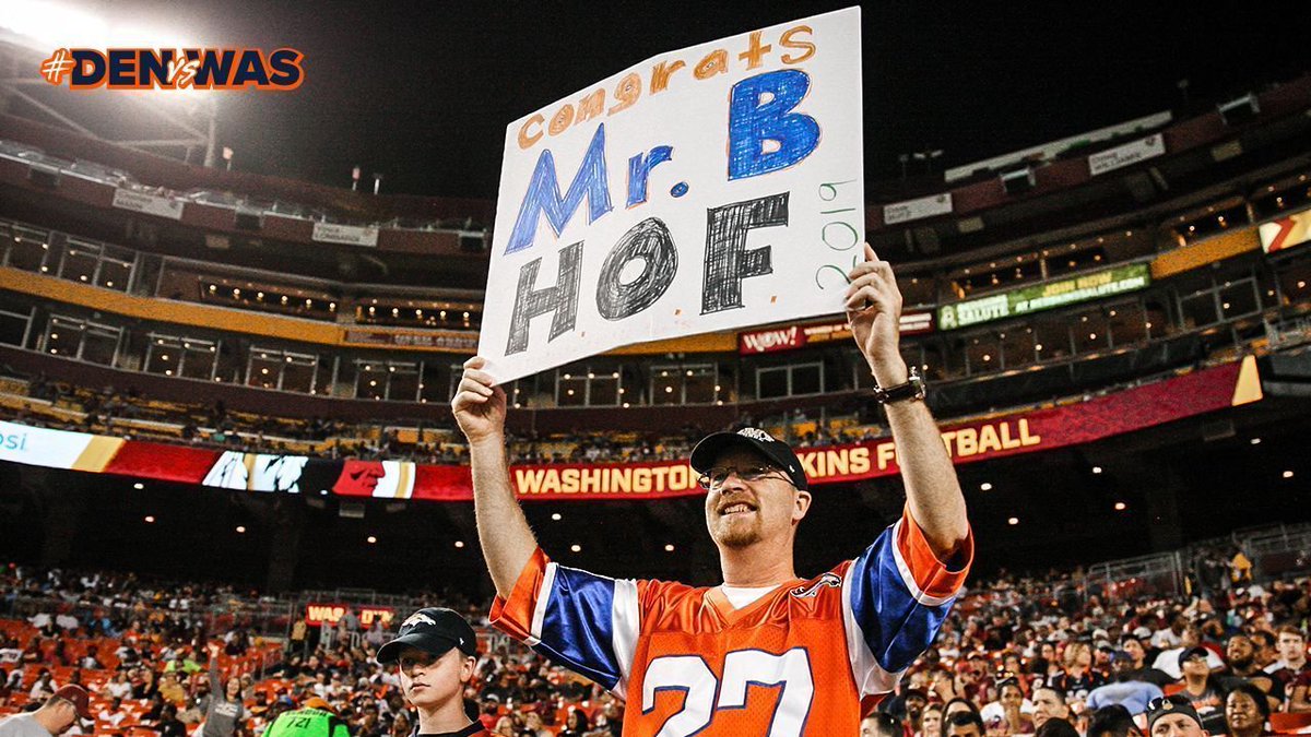 Broncos's tweet image. Lots to celebrate tonight!

#DENvsWAS