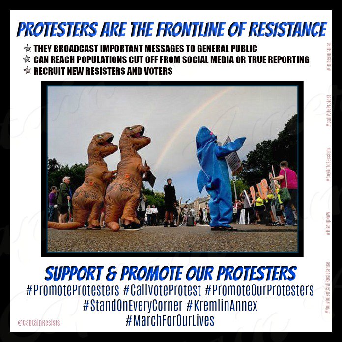 CaptainResists's tweet photo. @MamaMayham @StephenKing @AdamParkhomenko Hey Kim 👋 Seems that we share the same mission to #PromoteOurProtesters 🥰

Please use any memes for this purpose here 👉#PromoteProtesters 🙌

#KremlinAnnex #StandOnEveryCorner #MarchForOurLives #FamiliesBelongTogether #WomensMarch https://t.co/k4Np5JzbYe