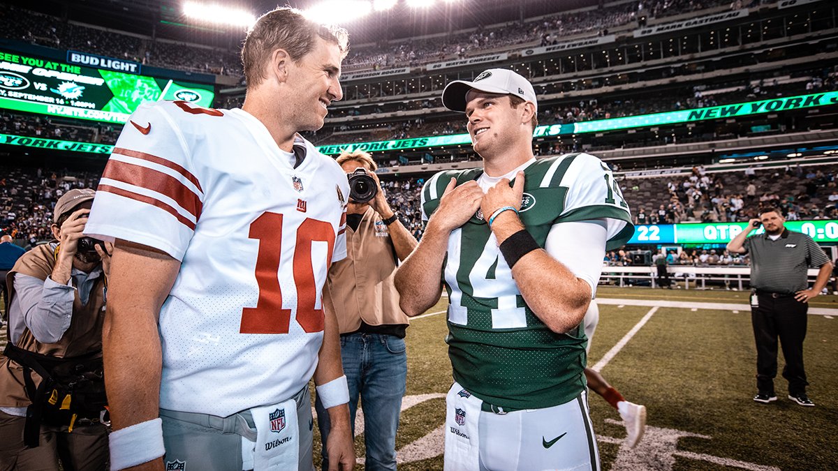 Eli + Sam! #FootballIsFamily https://t.co/vwpvSboqDp