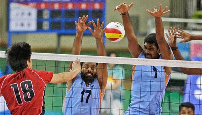 IndianSportFan's tweet photo. #VolleyBall #Men's #PoolF #India's #MenTeam Currently against #Maldives's #MenVolleyBallTeam by  0-0 set 1
 #AsianGames2018  #AsianGames #IndiaAtAsianGames
#indiansportfan #IndiaAtAsianGames https://t.co/vzBtIMXujI