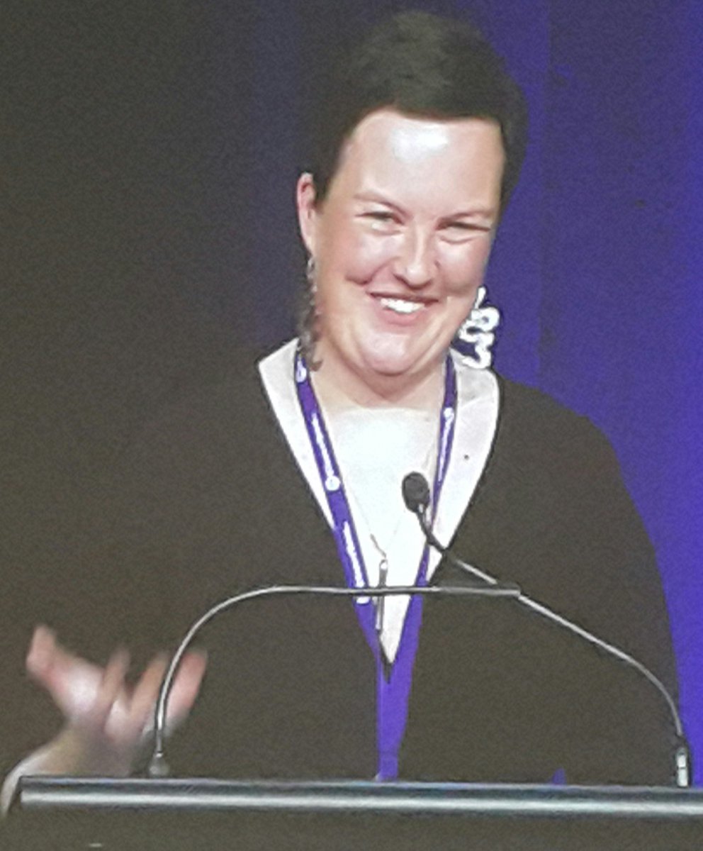 NZMidwifery's tweet photo. #NZCOM2018 Emily Writes brings down the house with laughter reading from one of her books about her day 3 experiences #Coffee https://t.co/H0i5sYXp48
