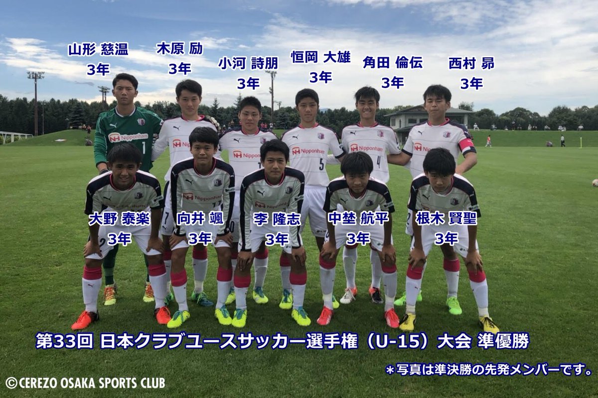 セレッソ大阪u15