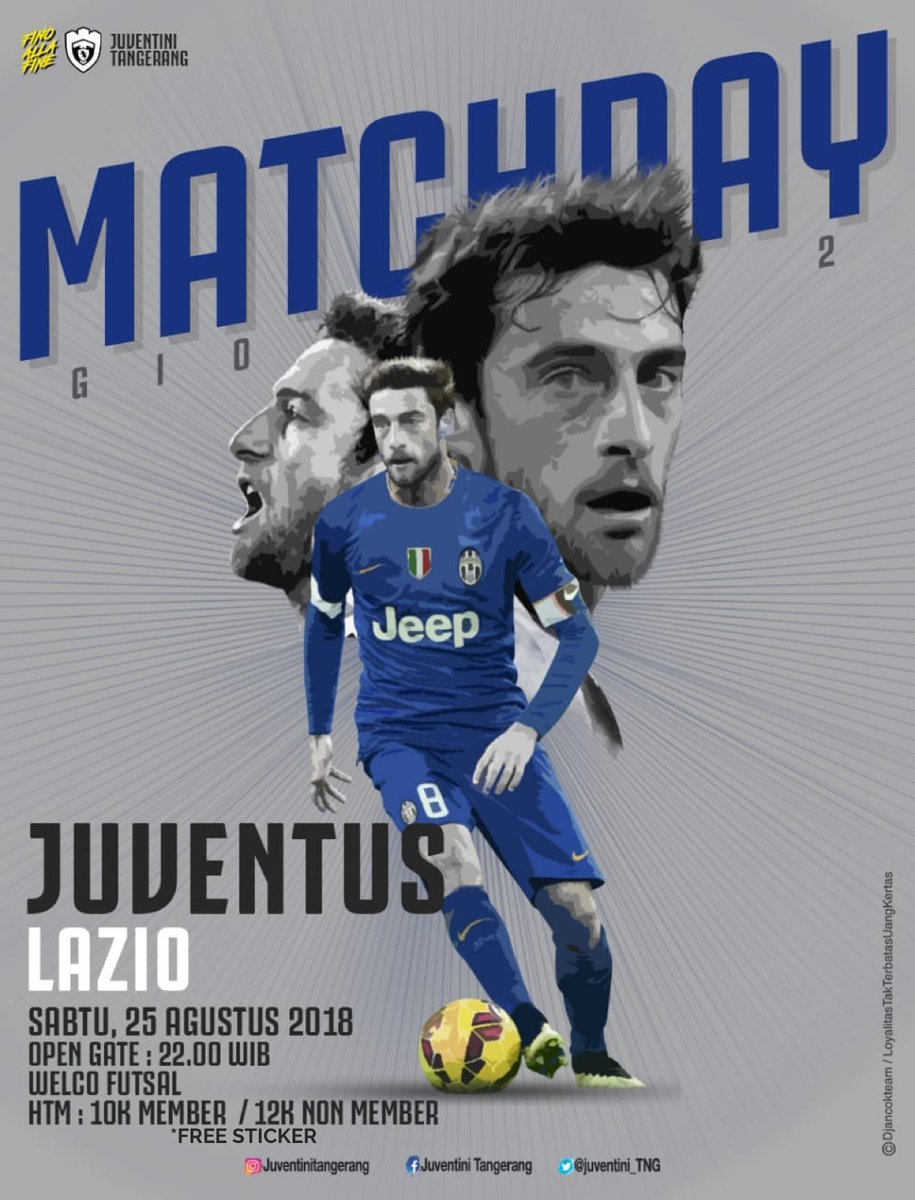 Nonbar Giornata ke 2 #SerieA antara tuan rumah #Juventus melawan Lazio.. Saksikan duel komoditi panas Bursa Transfer #SerieA #CR7 &amp; #MilinkovicSavic 
🔥🔥🔥🔥🔥

#NonbarSerieA
#JuveLazio 
#JuventiniTangerang