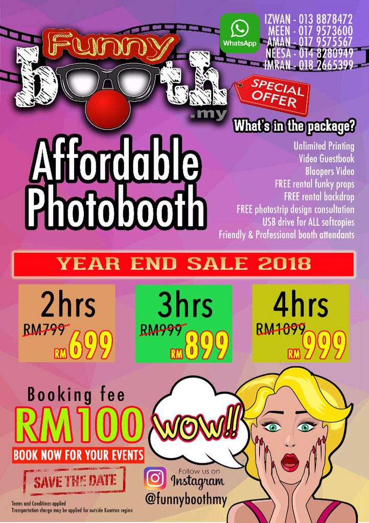 izwanisaac's tweet photo. Promosi Photobooth utk warga @KuantanTV @KuantanOnline @twtupkuantan RT pls!! https://t.co/qsj01ho6kv