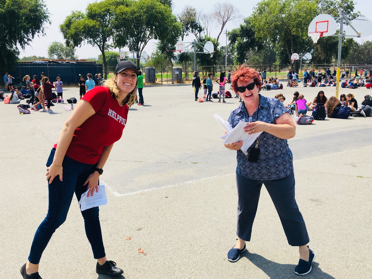 DanRollPHMS's tweet image. PBIS community day! For 6th graders and lead by 7th and 8th graders. @PHill_Rams