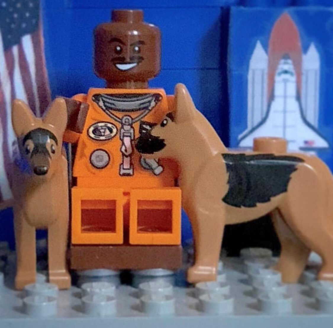Astro_Flow's tweet photo. Best of luck to all the @firstlegoleague students participating in the #INTOORBIT Challenge. Reach for the Stars and I hope you enjoy #chasingspacethebook 🚀🐕🐾🐕🐕👩🏻‍🚀👩🏽‍🚀 https://t.co/fpNxdvC0K4