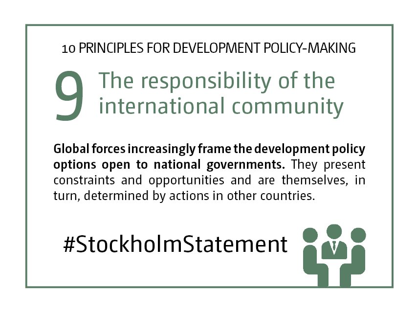 FinnsAngle's tweet photo. Each country in today’s #GlobalizedWorld has collateral impact on others. Full #StockholmStatement: https://t.co/SPwPXBTk79 @UNUWIDER @Sida https://t.co/B9aM9BNTyJ