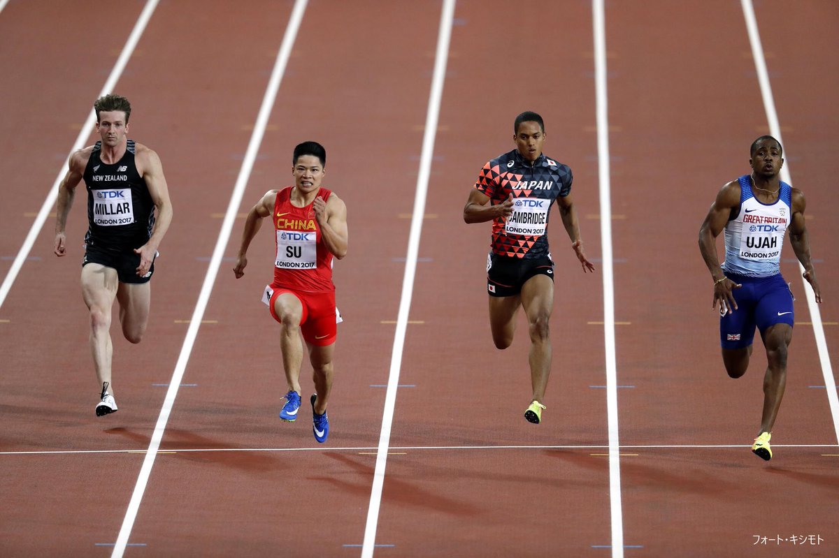 熊田大樹 陸上 Track Field Sur Twitter アジア大会 男子100m出場者今季記録上位7名 9秒91 蘇炳添 中国 9秒97 B アル ハルティ オマーン 10秒03 A A モハメド サウジアラビア 10秒03 H タフティアン イラン 10秒05 山縣亮太 10秒11 楊俊瀚 台湾 10秒12