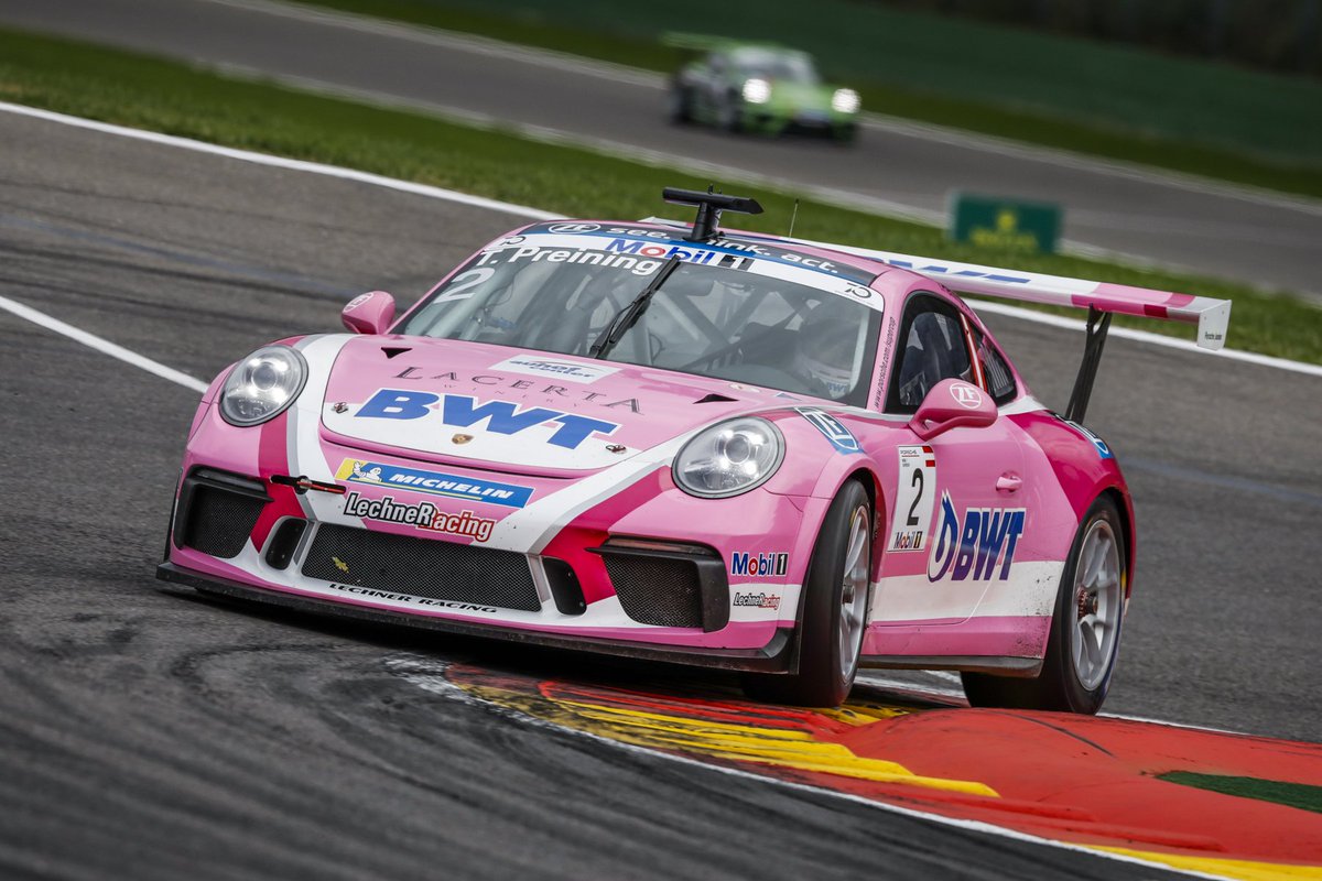 Porsche Motorsport (@porscheraces) on Twitter photo #PorscheMobil1Supercup โ Pole position for #Porsche Junior <a href="/ThomasPreining/">Thomas Preining</a>! The Austrian turned the fastest lap in 2:21.848 minutes at <a href="/circuitspa/">Spa-Francorchamps</a> #PorscheMobil1Supercup โ Pole position for #Porsche Junior <a href="/ThomasPreining/">Thomas Preining</a>! The Austrian turned the fastest lap in 2:21.848 minutes at <a href="/circuitspa/">Spa-Francorchamps</a>