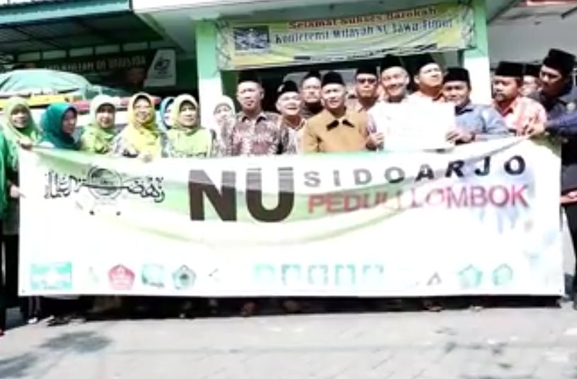 WartaNU's tweet photo. NU Sidoarjo berangkatkan bantuan ke Lombok https://t.co/GHBprNytKe