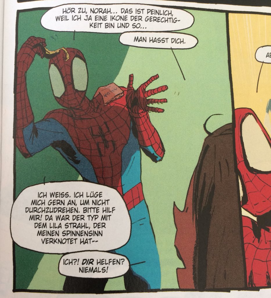 micomicsde's tweet photo. #Funfact Das #IKillGiants Kreativteam Joe Kelly und Ken Nimura haben 2010 gemeinsam eine #SpiderMan Geschichte geschaffen https://t.co/aqb3pEQY9A