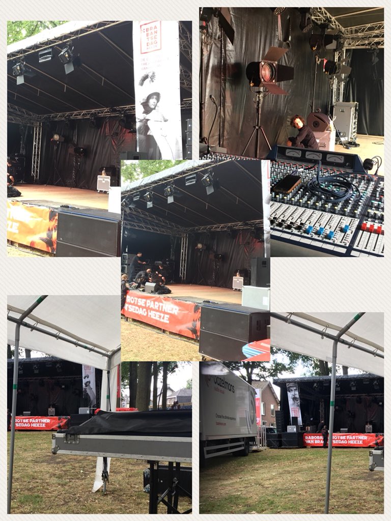 Opbouw <a href="/Brabantsedag/">Brabantsedag</a> #heeze <a href="/BazelmansAV/">Bazelmans AV</a>