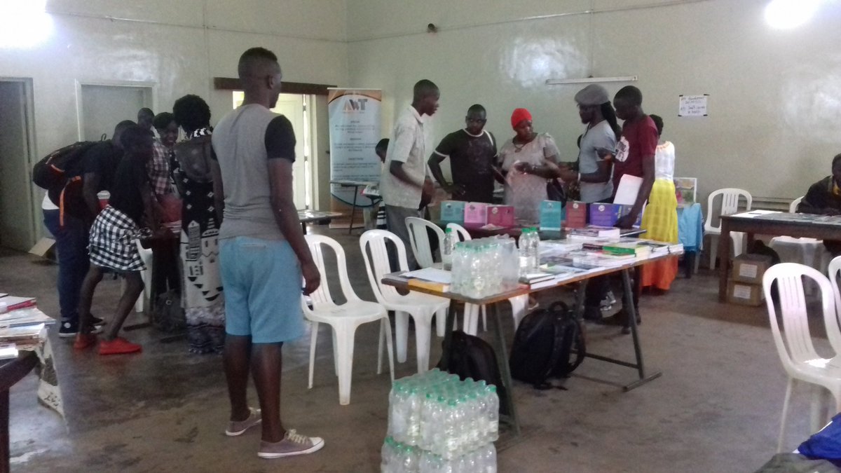 I need to get to that crowded table and share the fun! #UgandaBookMarket
