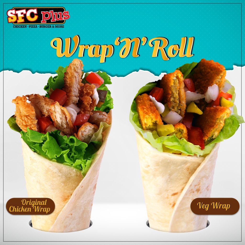 sfcplusindia's tweet photo. Deliciously rolled for you with your favourite fillings!!!
#restaurant #wrapandroll #wrap #chicken #tasty https://t.co/gjFZIbH43I