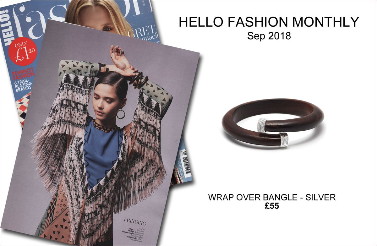 BranchJewellery's tweet photo. Fringe Benefits. Such a lovely image of our Wrap Over Bangle in this month Hello Fashion Monthly Magazine and we are completely
in love with this Etro fringed dress. We think this might be a match made in heaven. https://t.co/vNFV5VtOoQ
